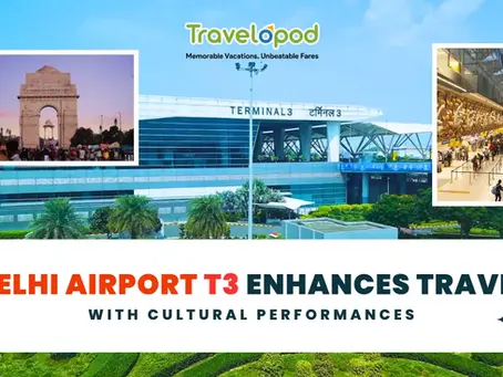 Delhi Airport T3 Enhances Travel With Cultural Performances
