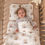 Miniature : Set couette et coussin en mousseline (avec remplissage) Sheep - MotulinKa