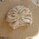 Thumbnail: Beige baby turban style hat - MotulinKa