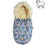 Thumbnail: Garden sheepskin car seat and stroller footmuff - BabyLy