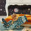 Miniaturbild: Vintage Aircraft Denim Blue Bear Lampe - Little Lights