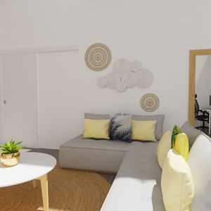 Home staging d'un salon