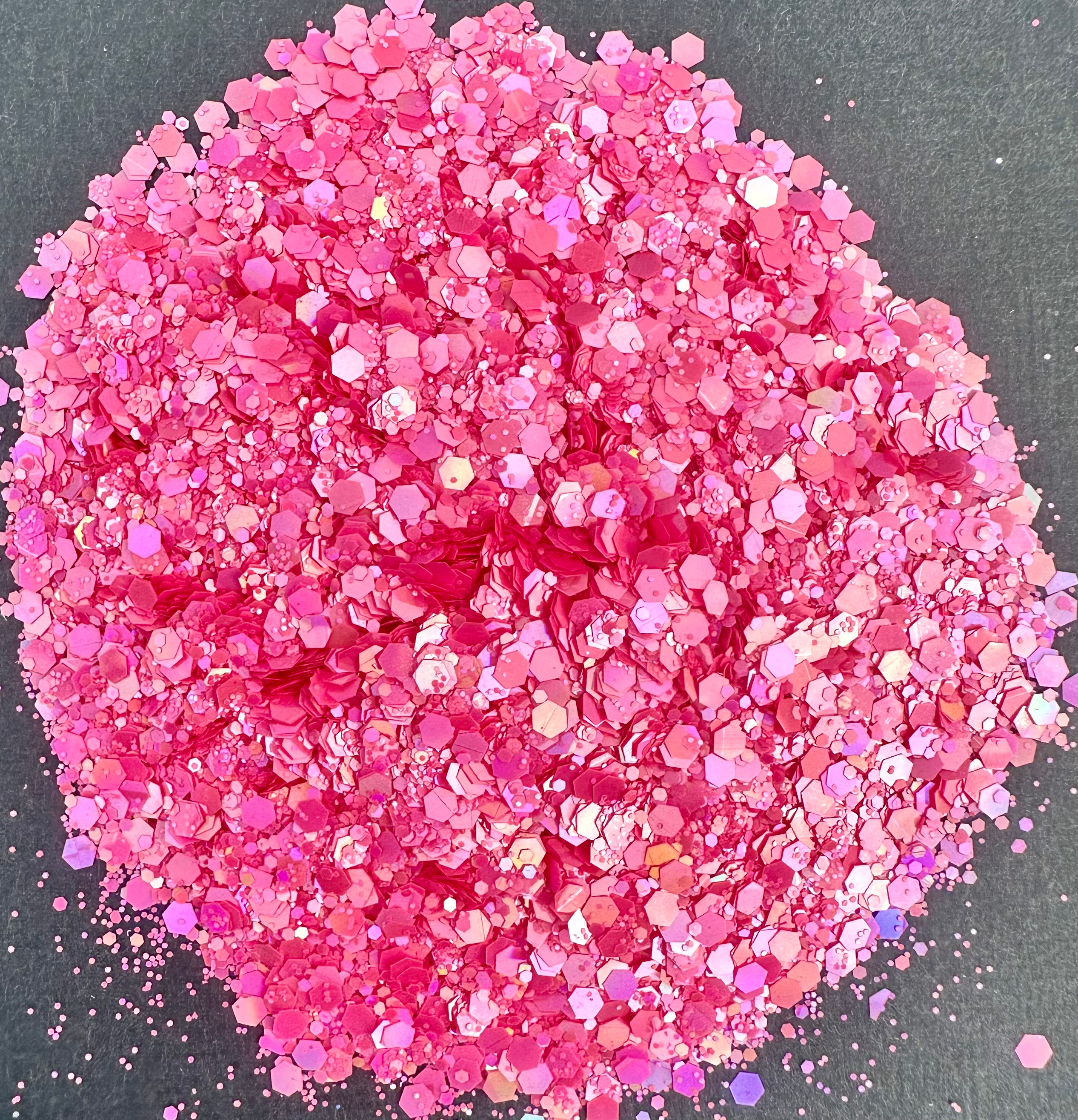 'Queen Of Icecream' - Mix Biodegradable Holographic Glitter