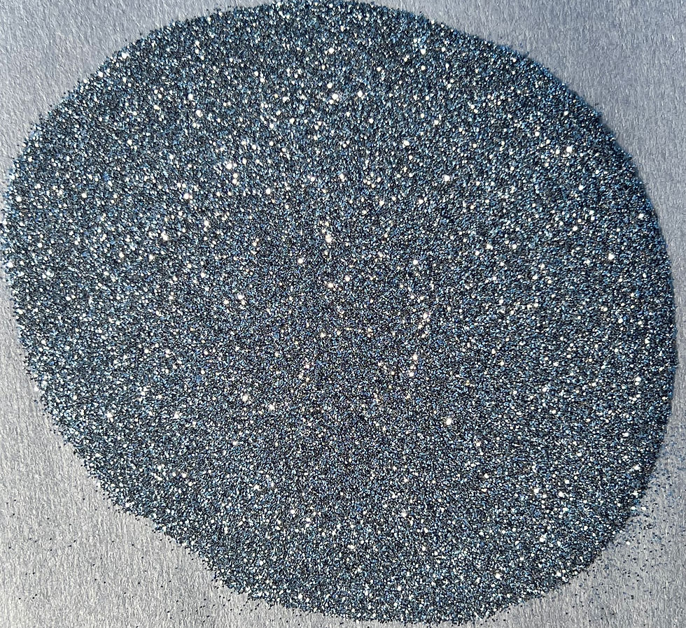 'Onyx' - Black Ultra Fine Glitter