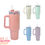 Thumbnail: 40 Oz Sublimation Macaron Tumbler - 5 Colours