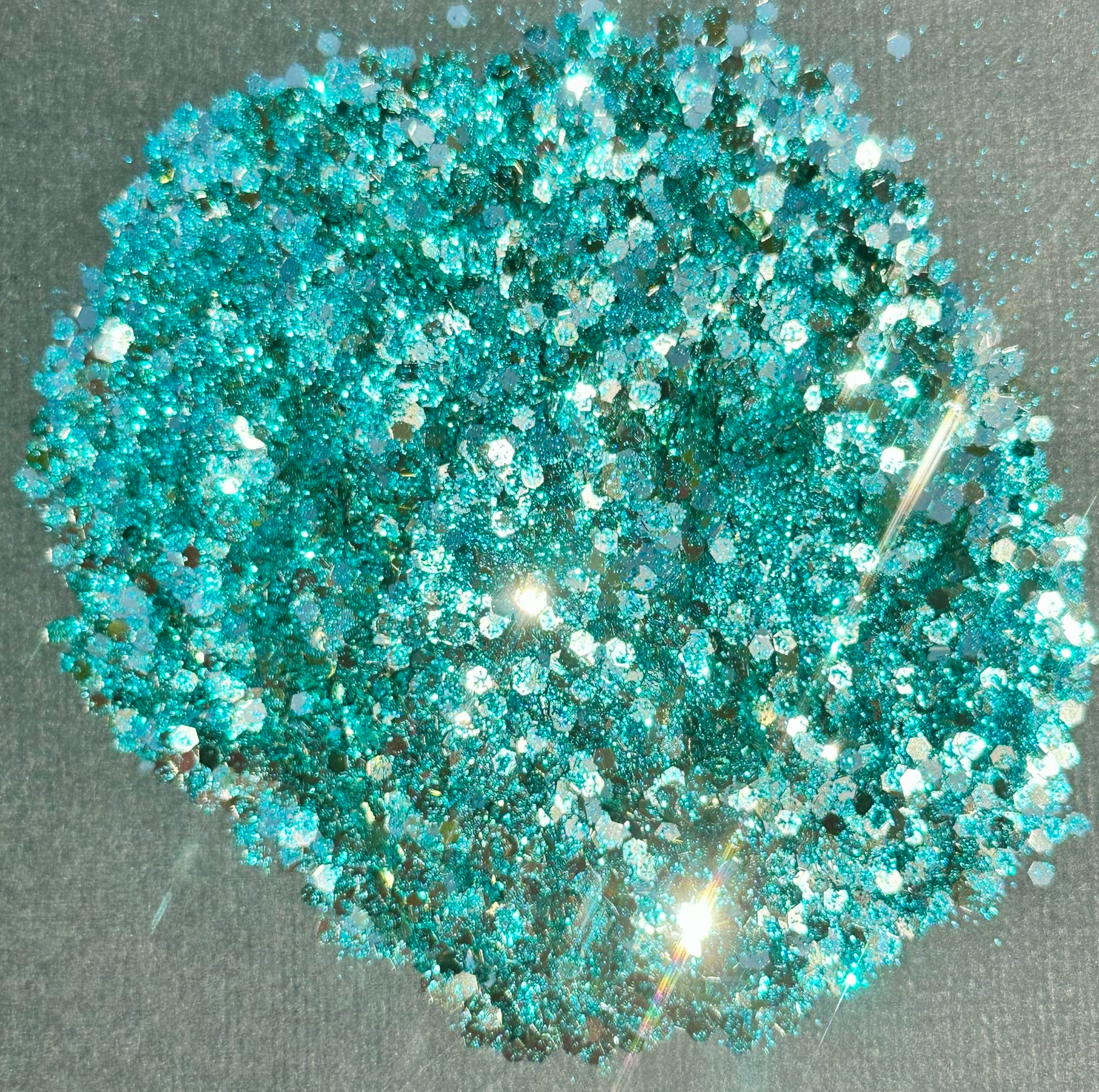 'Teal Steel' -  Glitter Mix