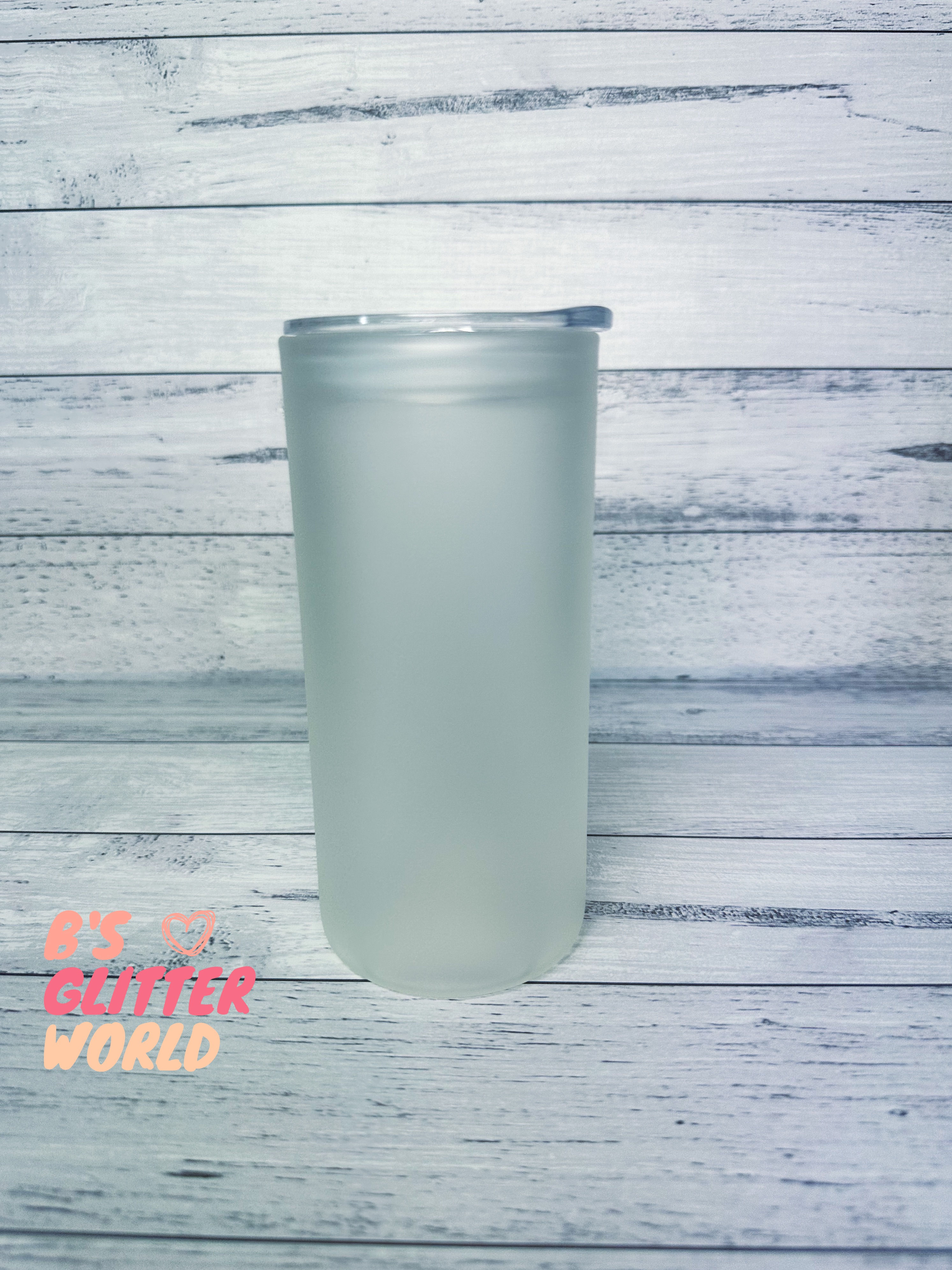Frosted Glass 20 Oz Tumbler Blank