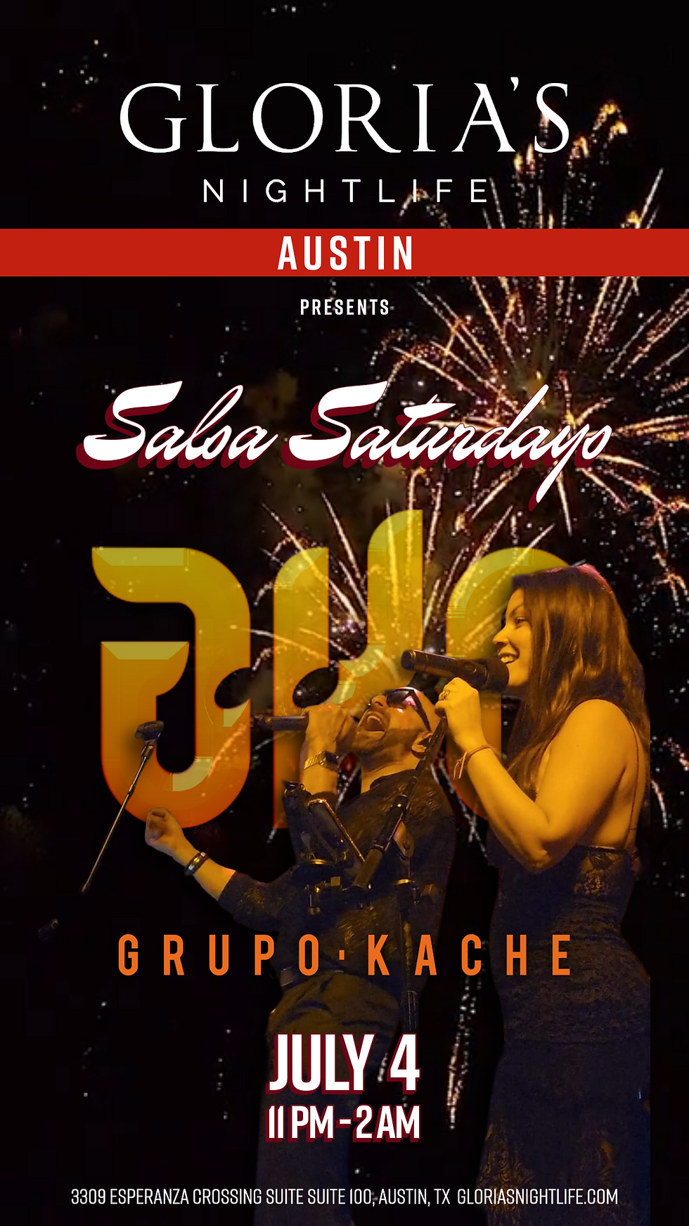 Salsa Saturdays AUSTIN - July 4th