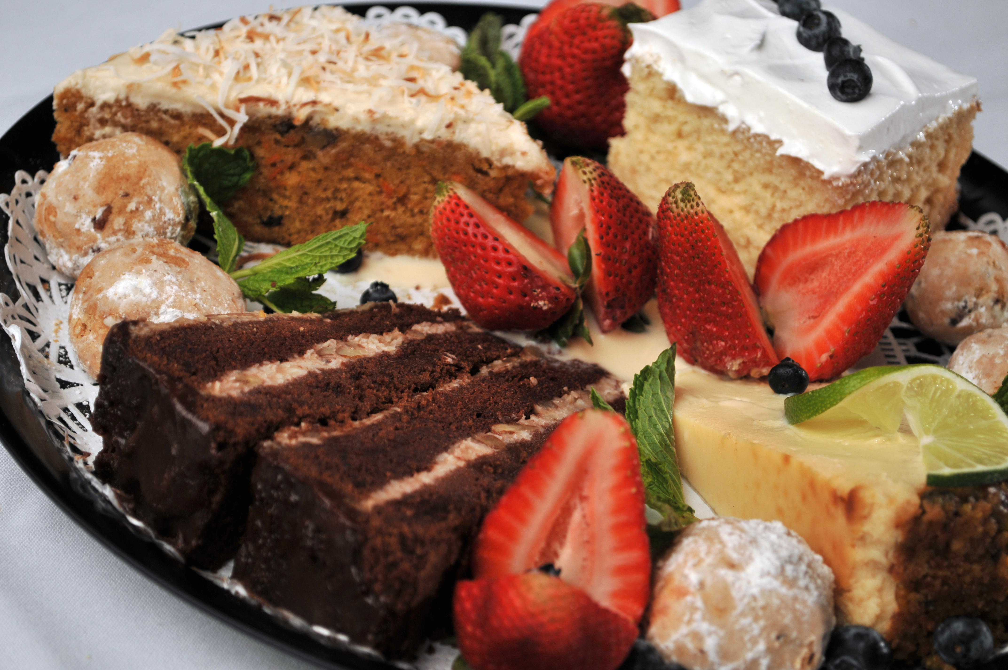 Arranged Food and Objects