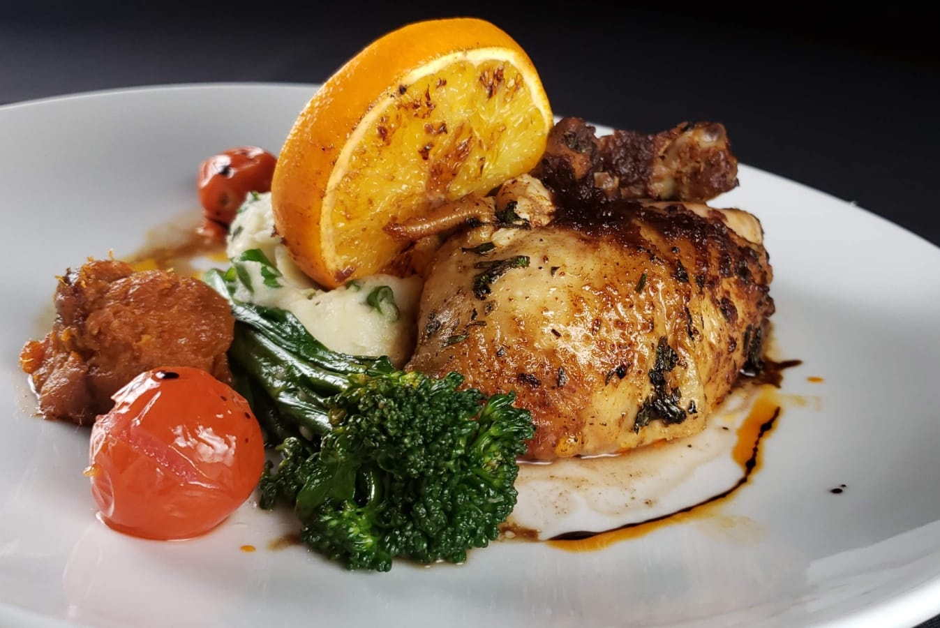 Arranged Food and Objects