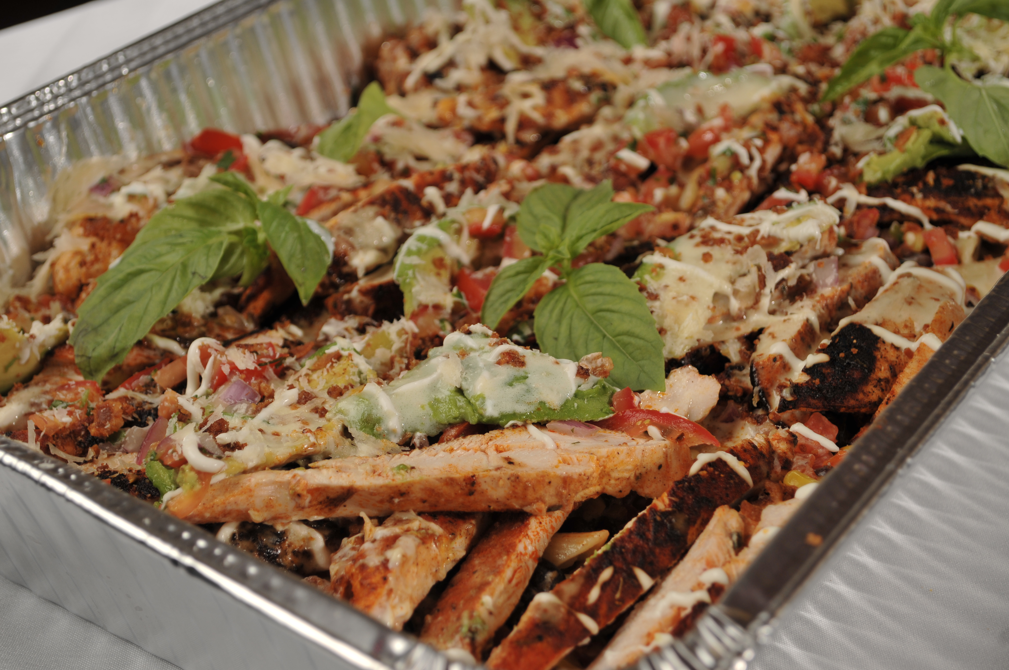 Arranged Food and Objects