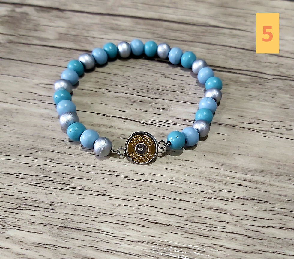 Miniature : Bracelets perles bois 