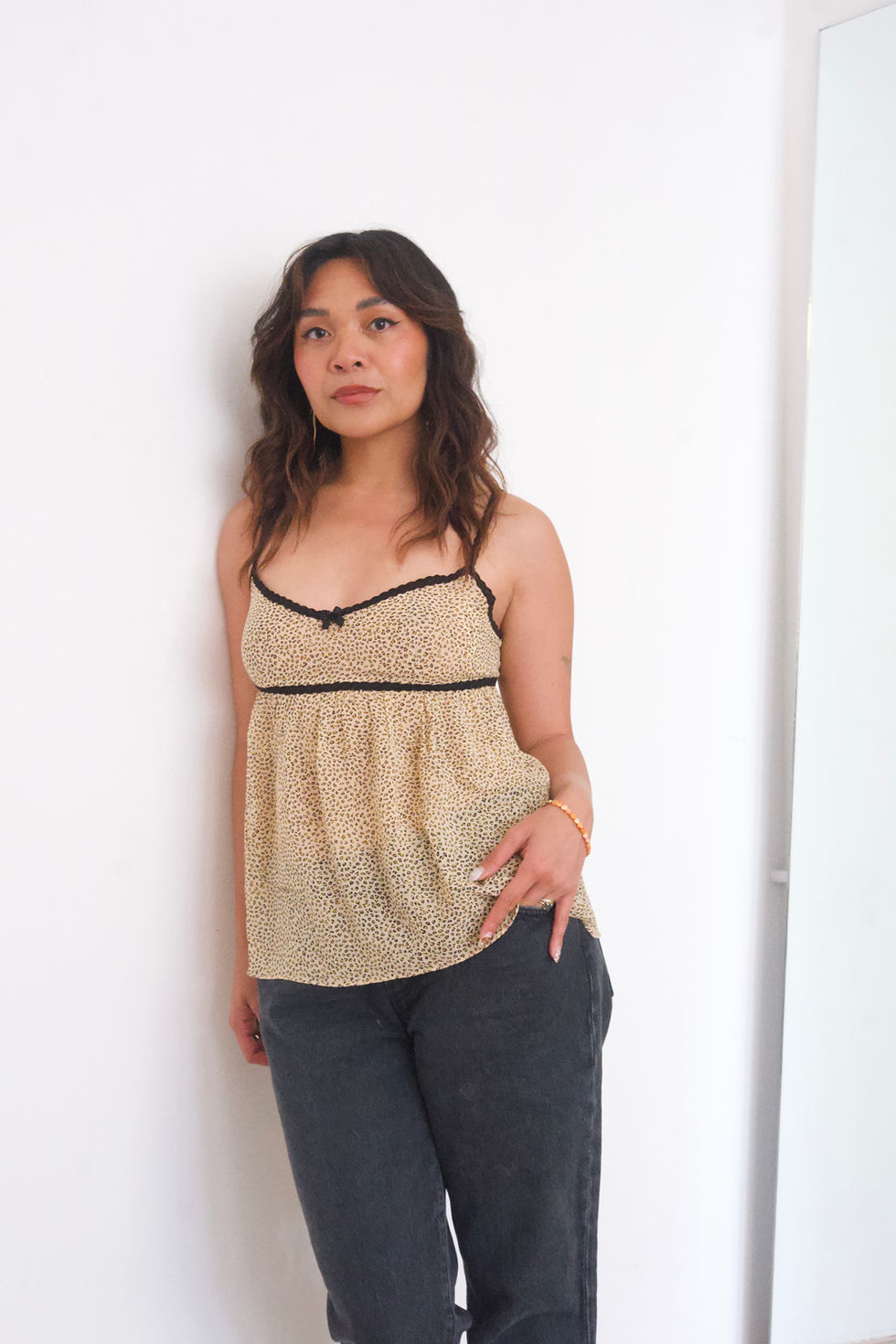 90S SILK BABYDOLL CAMI