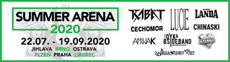 Špičky české hudební scény zahrají v Summer Arenách po celé republice. Vystoupí Kabát, Chinaski, Luc