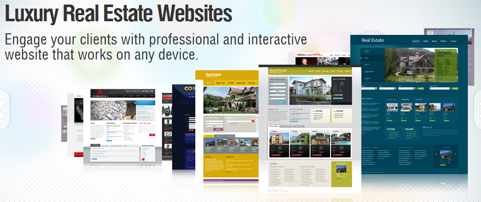 Luxury Real Estate Websites. Engage your clients with professional and interactive website that works on any device.