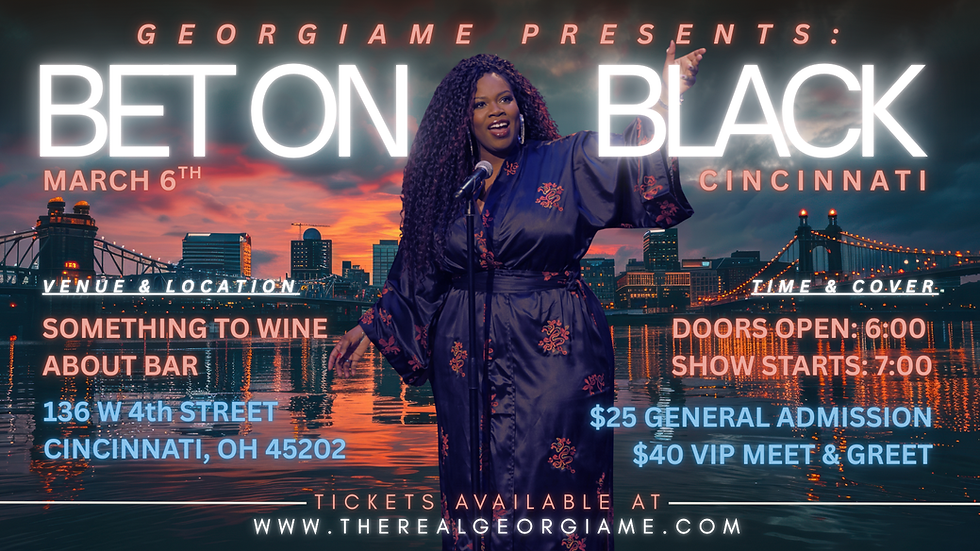 BET On Black Tour:  CINCINNATI