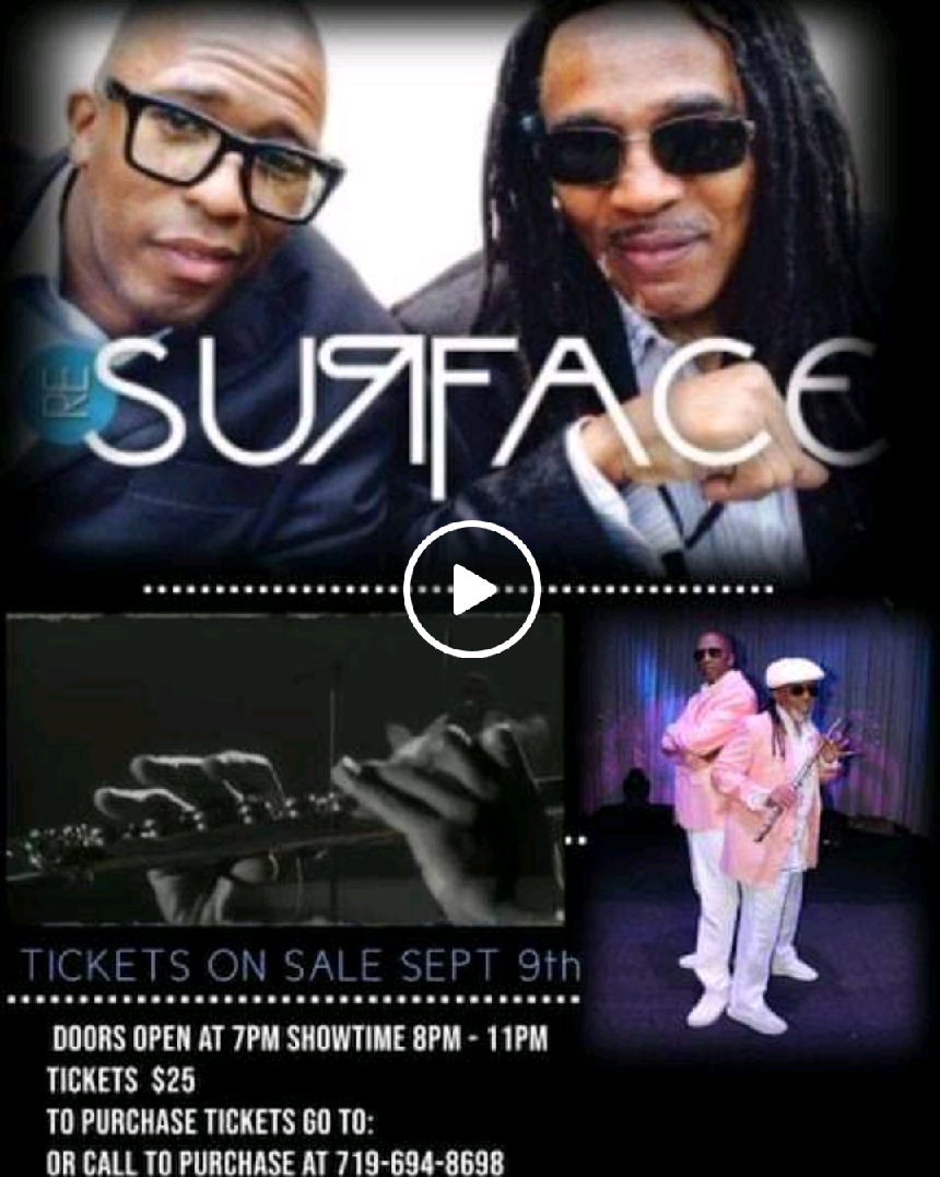 Live in Concert: SURFACE! Legendary R&B Group! 