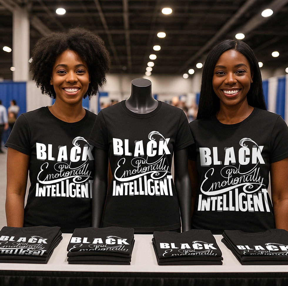 Thumbnail: "Black and Emotionally Intelligent - Crew Neck Tee