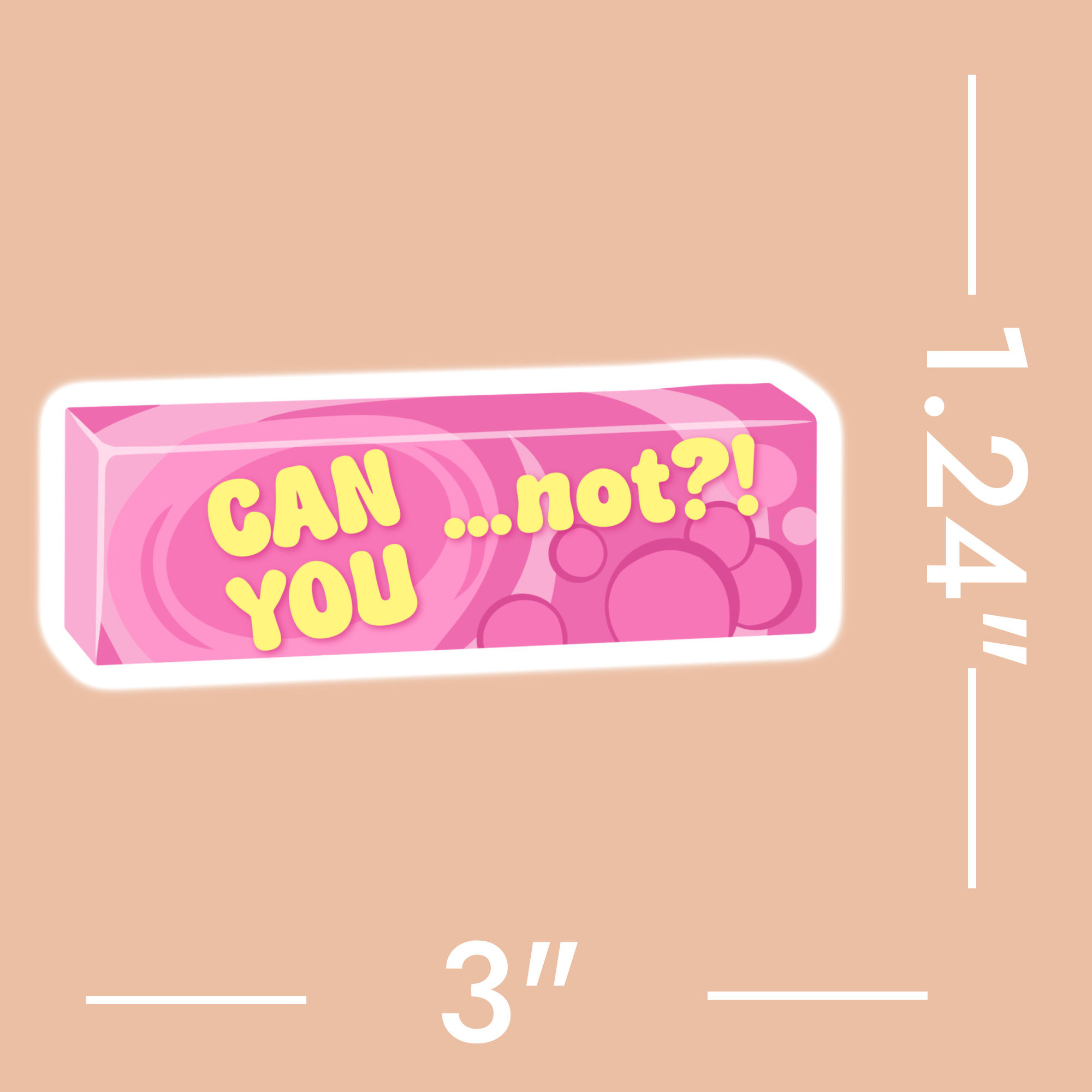 Can You Not?! - Sticker