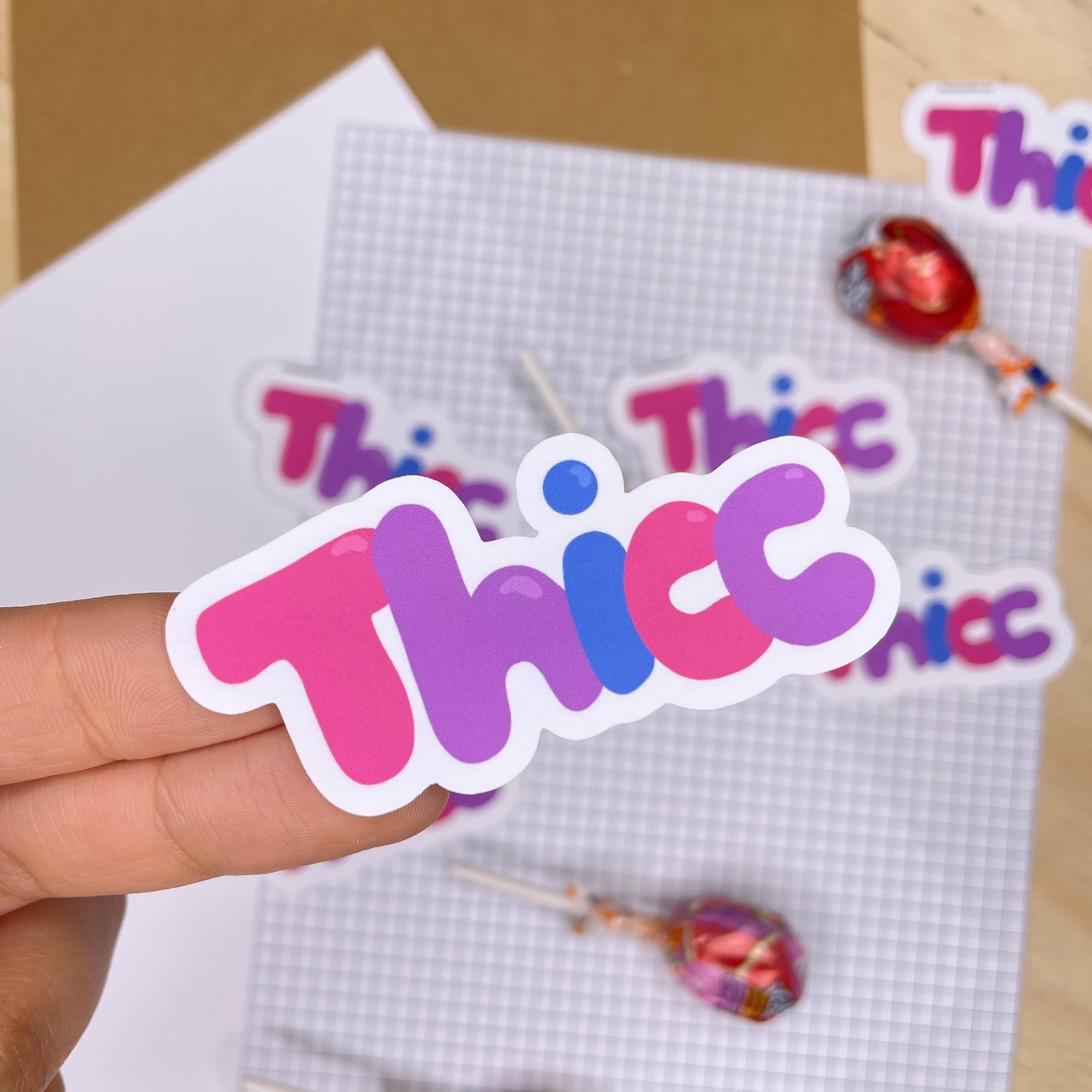 THICC - Sticker