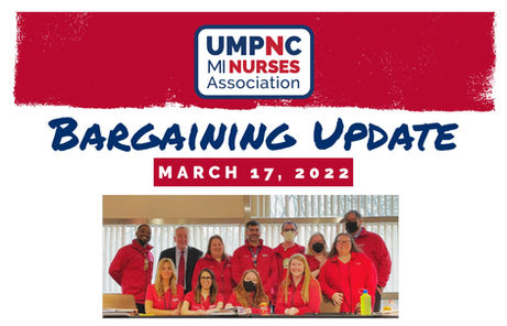 March 17- Bargaining Update
