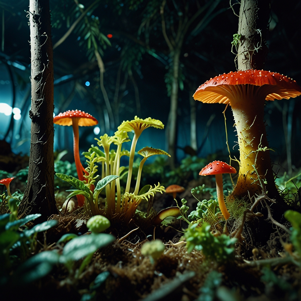 菌根菌との共生：植物と菌類のWin-Winの関係