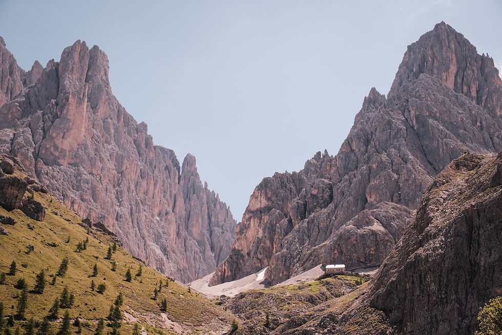 Rifugio Vincenza, Sassolungo.