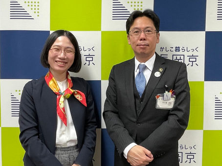 子どもたちが民主主義を実践できる主権者教育を　京都府長岡京市で市長と意見交換しました