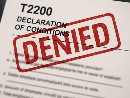 T2200 Explained: Why Your Employer’s Refusal Is Costing You Money