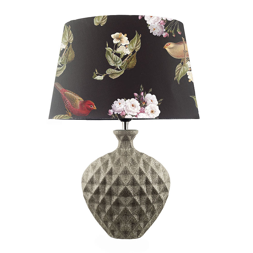 Bird Print Lamp