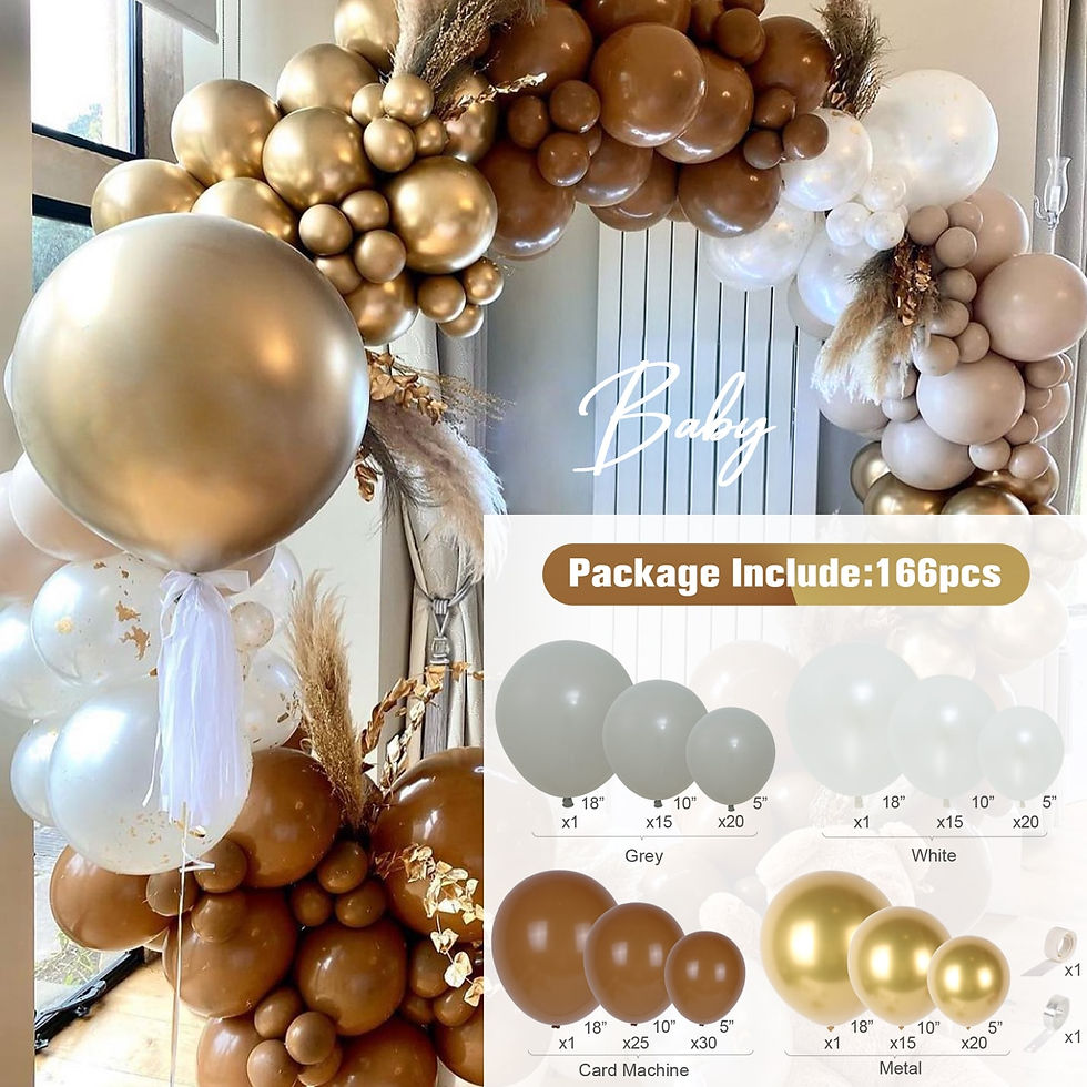 Miniature : Kit de ballons brun ( Arche )
