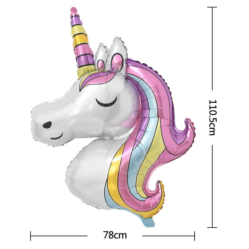 Thumbnail: Assortiment ballons Hélium licorne 