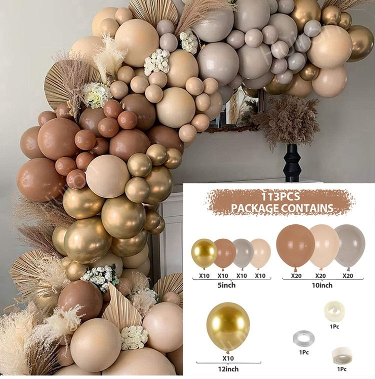 Miniature : Kit de ballons brun ( Arche )