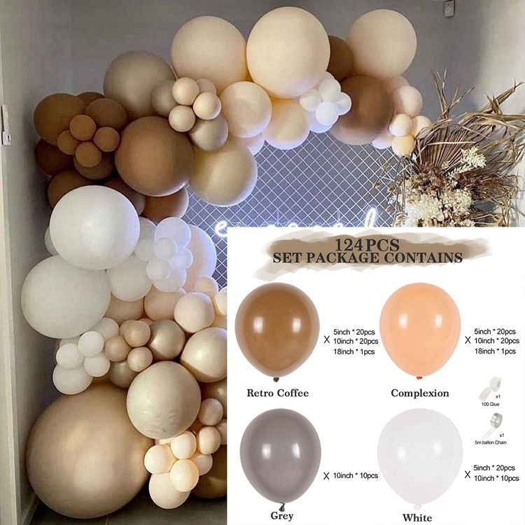 Thumbnail: Kit de ballons brun ( Arche )