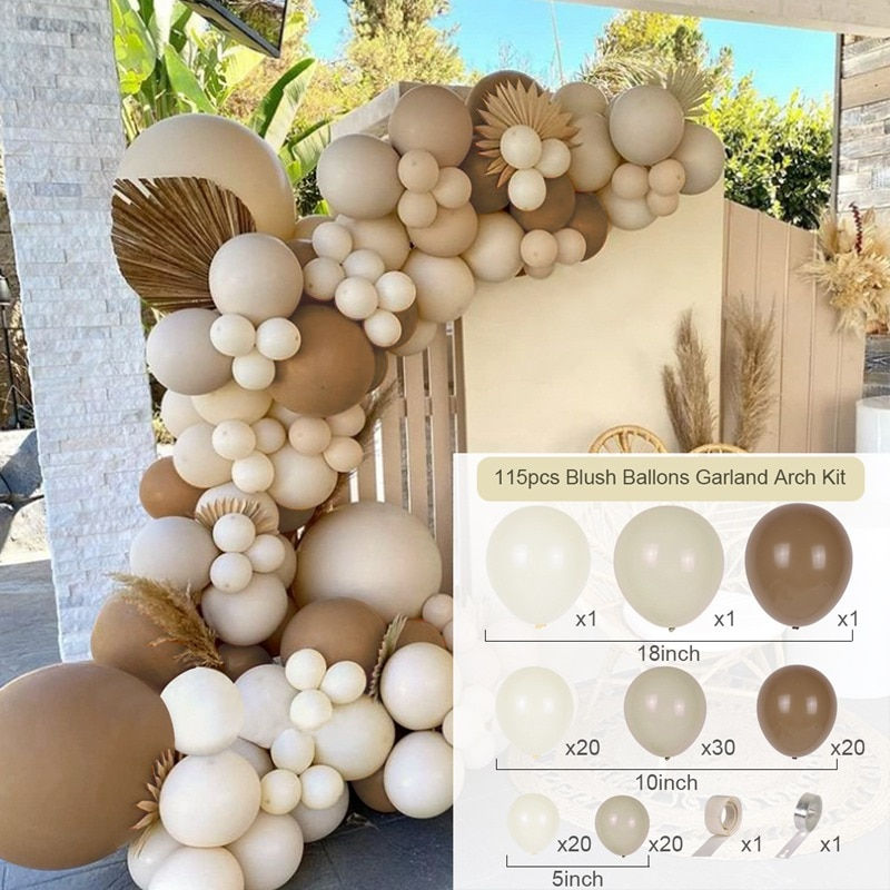 Thumbnail: Kit de ballons brun ( Arche )