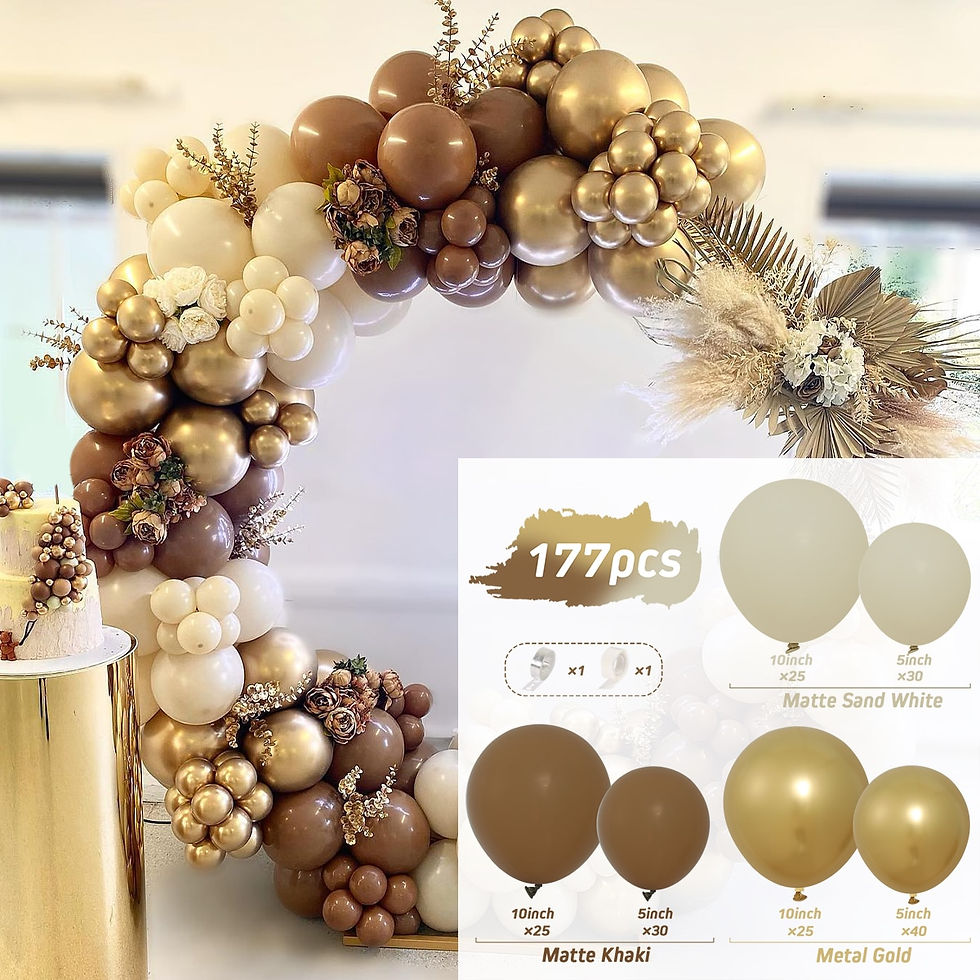 Miniature : Kit de ballons brun ( Arche )