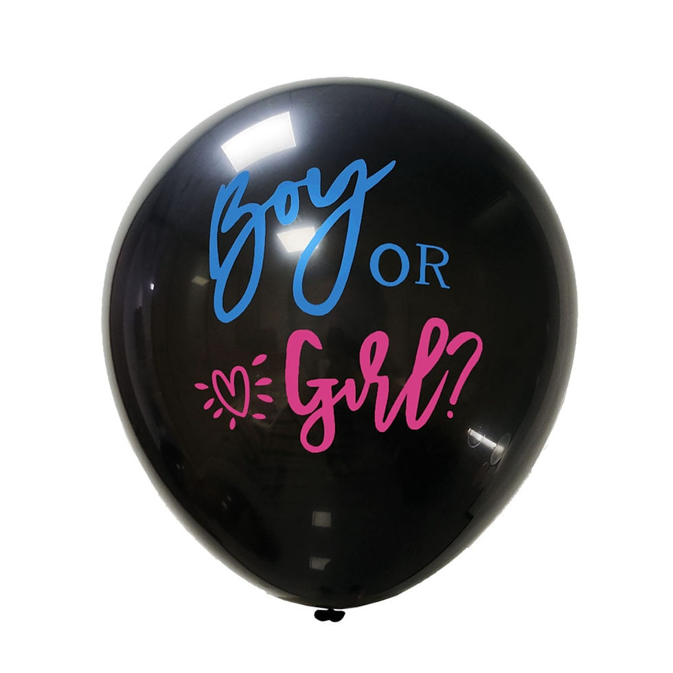 Miniatura: Set de table et accessoires Gender reveal