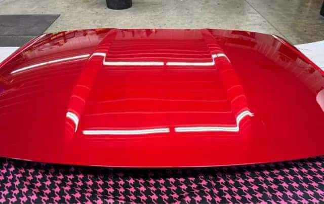 New C8 Corvette Roof Panel GPH Paint Code Red Mist Metallic Tint coat 