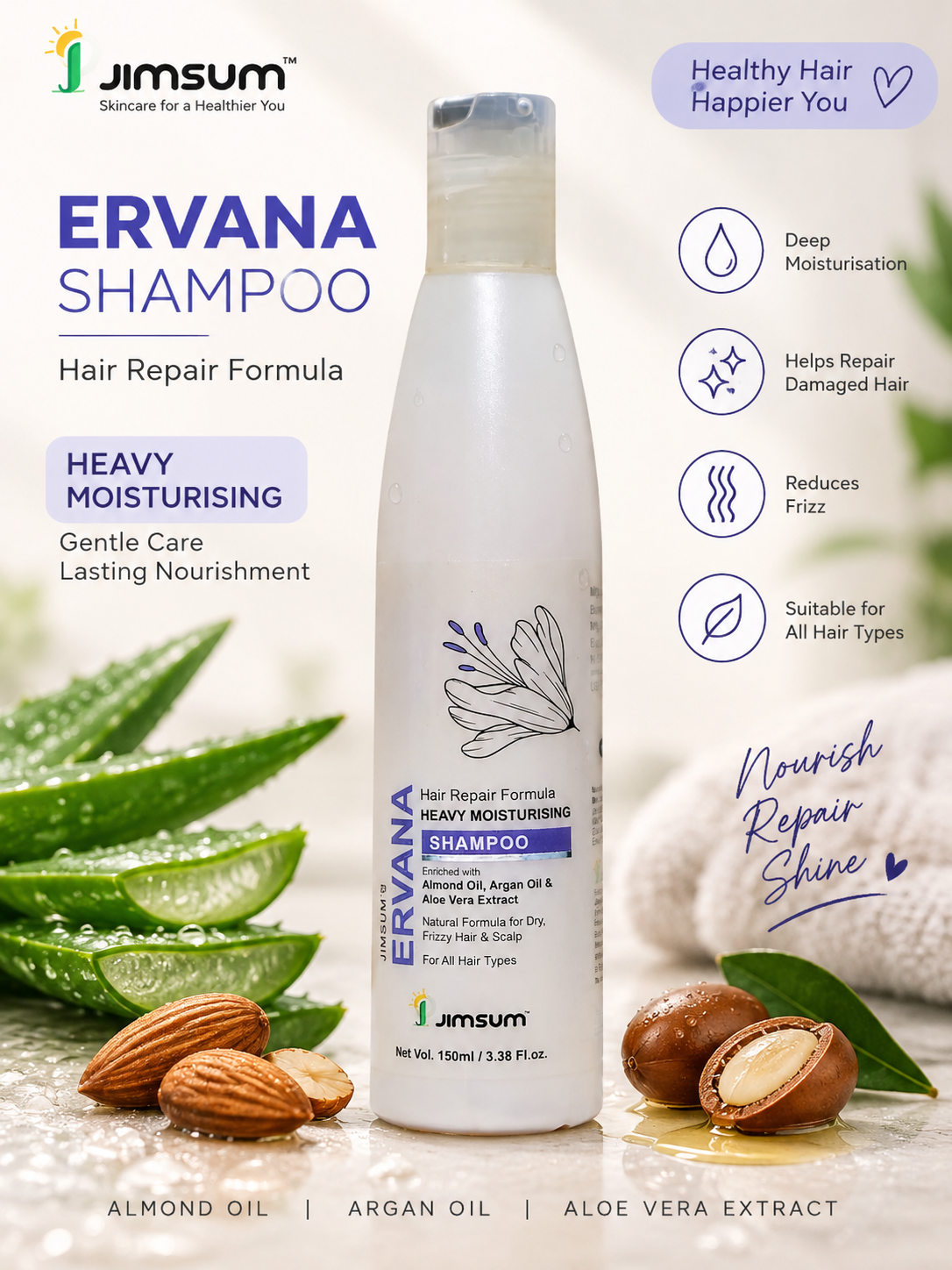 Ervana Heavy Moisturising Shampoo