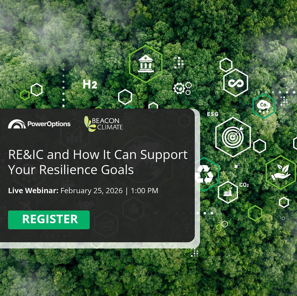 RE&IC and How it Can Support your Resilience Goals