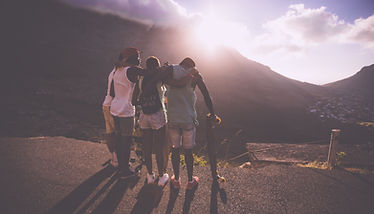 Illustrative picture; people watching a sunrise