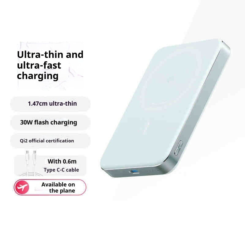 Miniatura: Ultra-thin Magsafe Magnetic Power Bank 30W