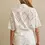 Thumbnail: COREY EYELET BUTTON DOWN BLOUSE