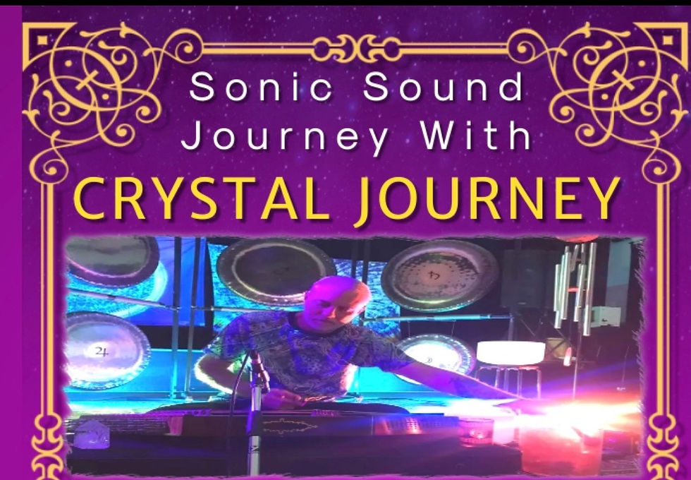 Sonic Sound Journey with Crystal Journey