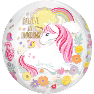 Unicorn Bubble Balloon (16") 1pc