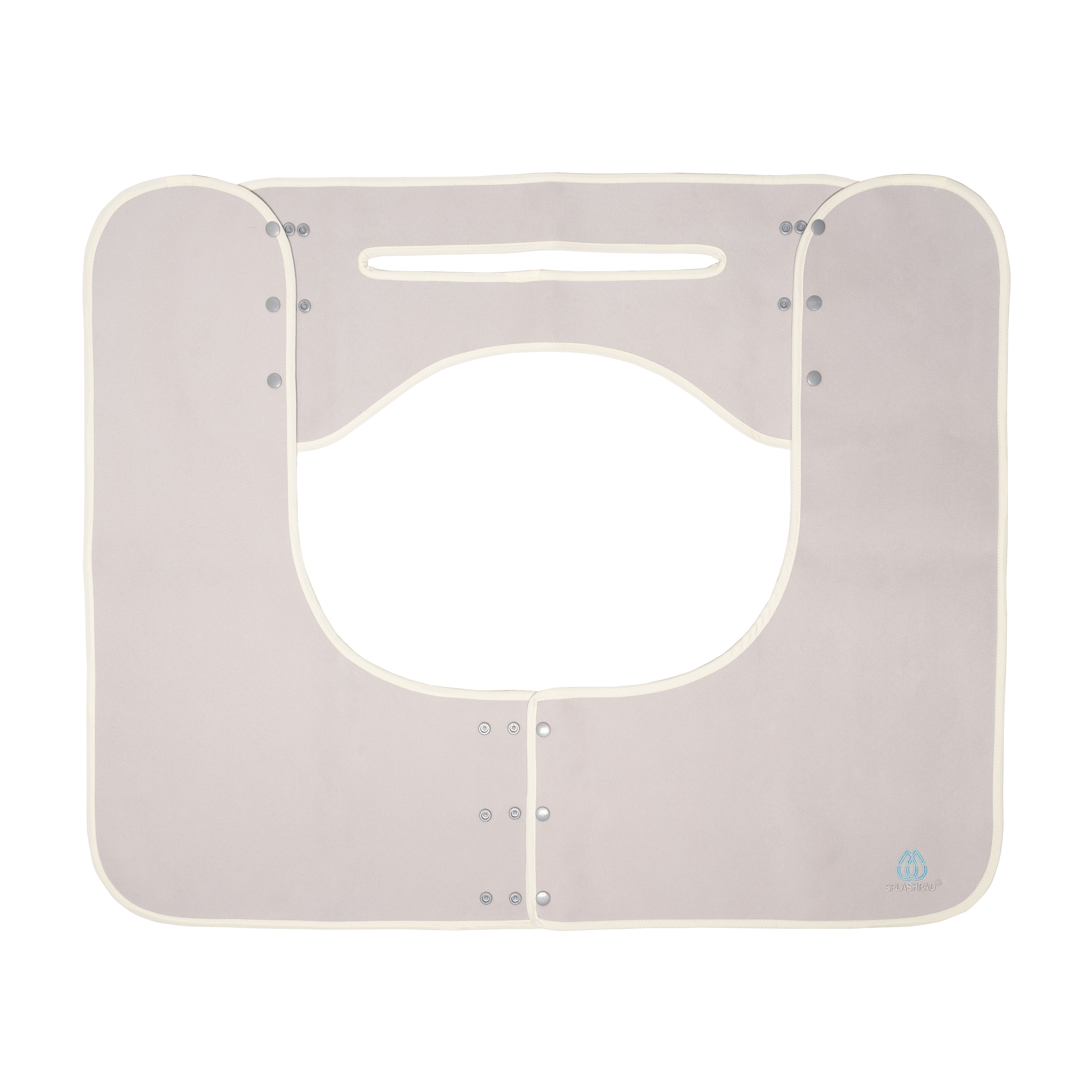 Splashpad Bathroom Pet Bath Sink Mat in Grey