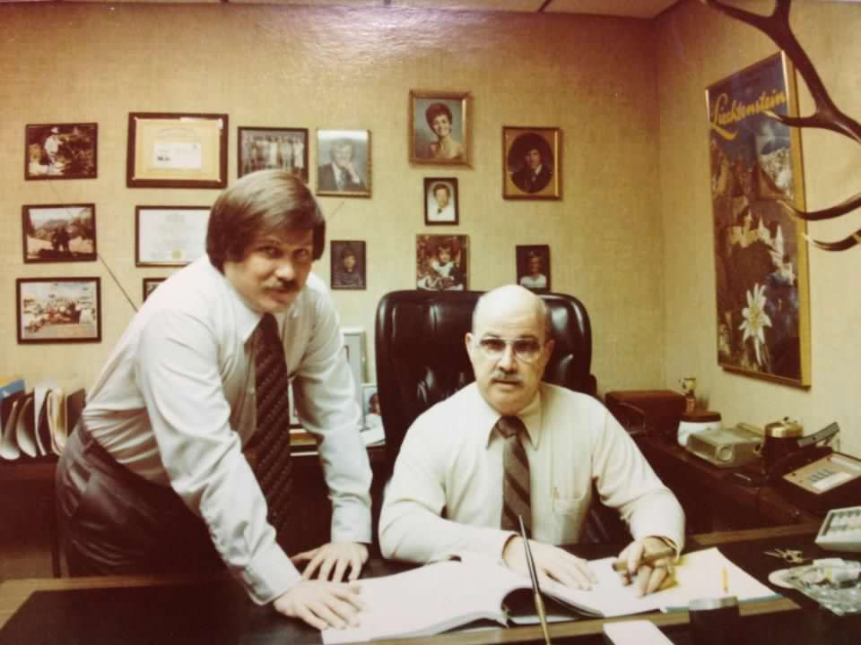 Russell and his father, William R. Nash