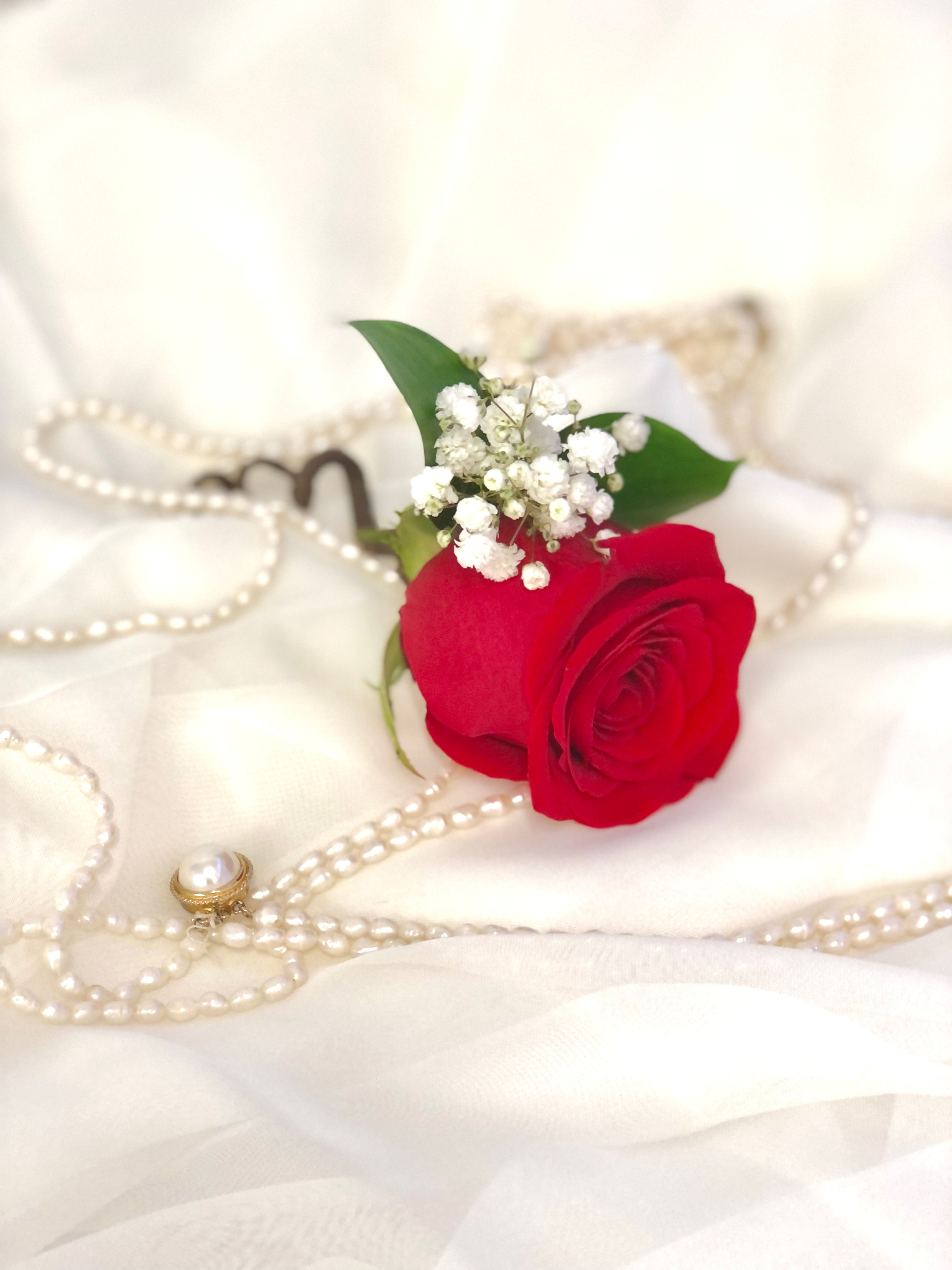 Red Boutonniere