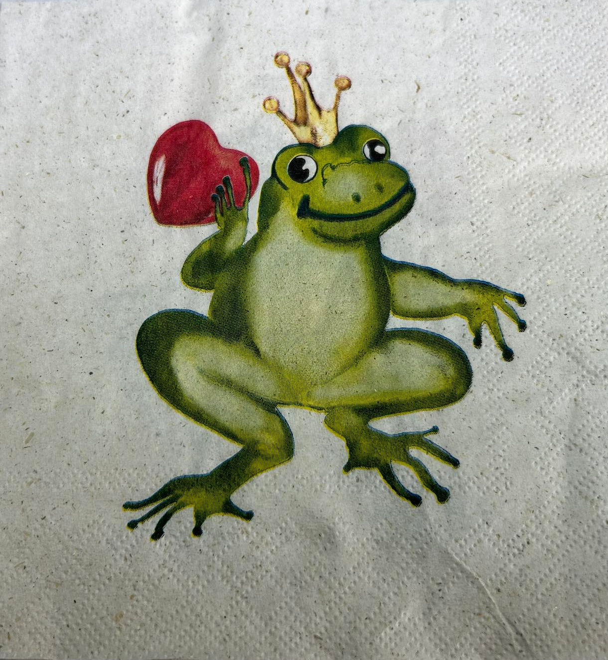 Frog Prince Napkin