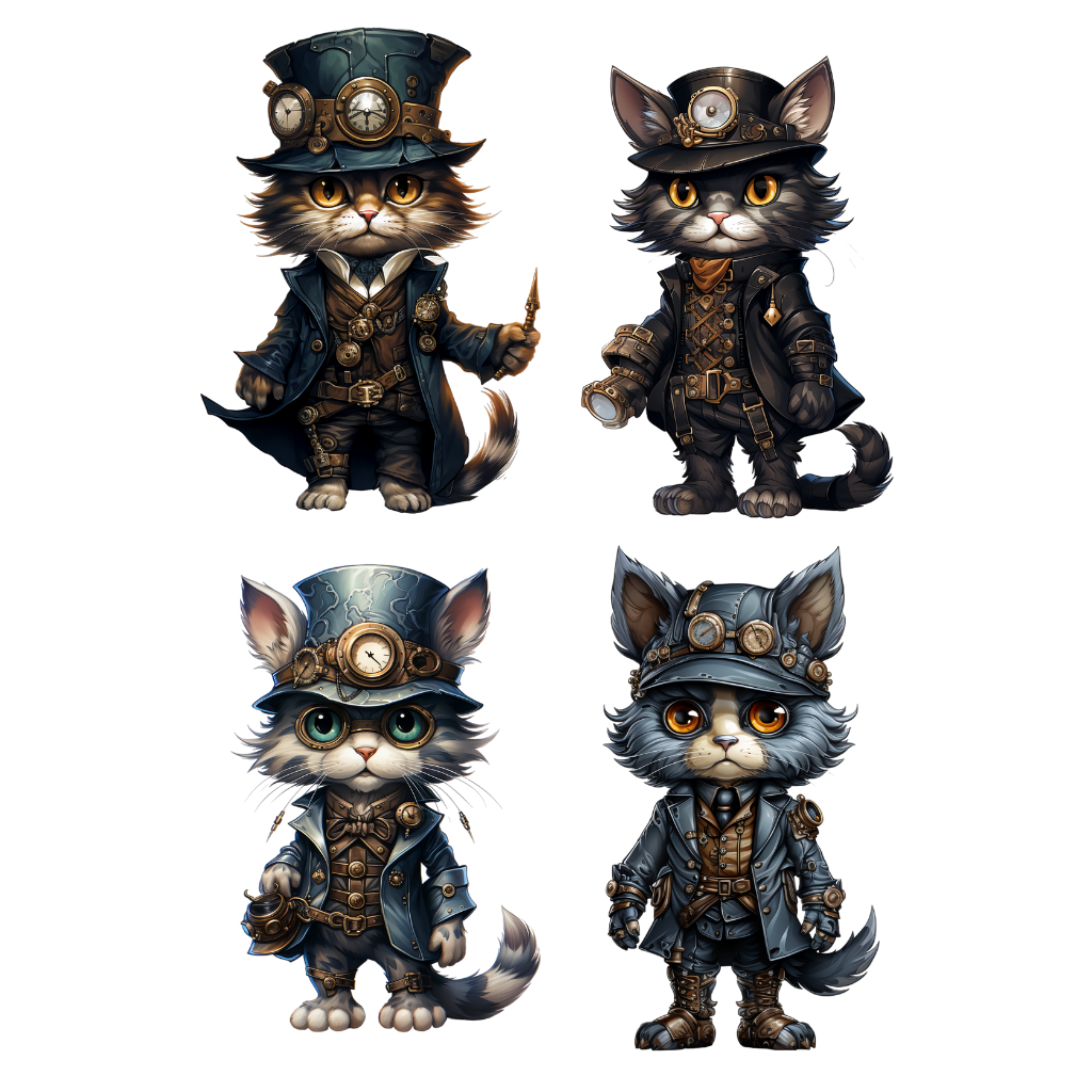 Steam Punk Cats
